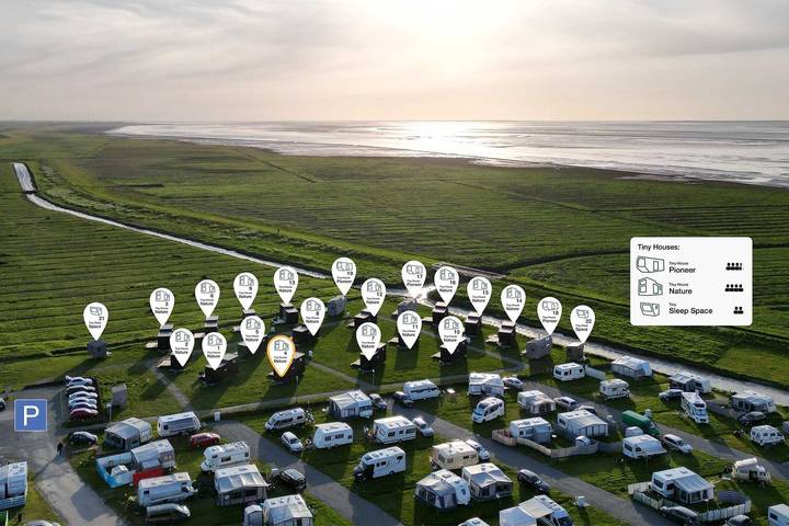 Ferienhaus für 4 Personen, mit Balkon und Ausblick in Landkreis Wittmund - 2