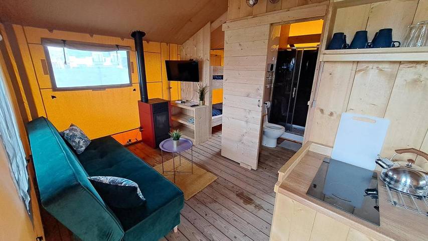 Camping für 6 Personen, mit Ausblick und Garten in Polnische Ostsee - 3