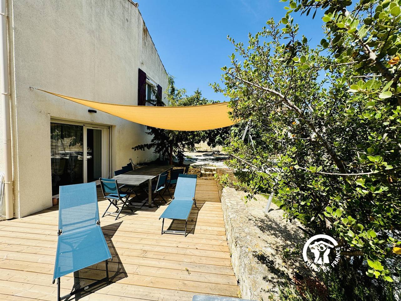 Gîte für 6 Personen mit Garten in Cuxac-d'Aude, Narbonne und Umgebung