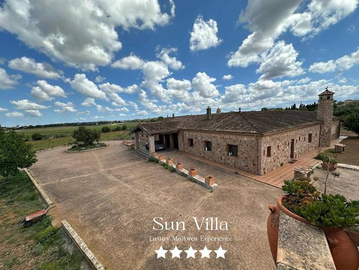 Finca für 19 Personen, mit Pool und Ausblick sowie Terrasse und Garten, mit Haustier in Santa Eugènia - 2