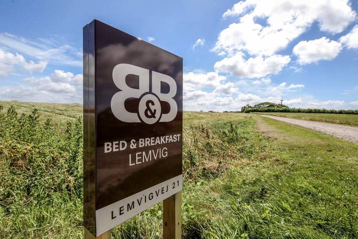 Bed and breakfast for 3 personer, med udsigt og have, husdyr tilladt - 1