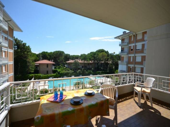 Studio für 4 Personen, mit Balkon/Terrasse - 1