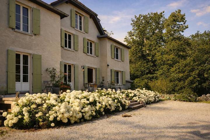 Maison d’hôte pour 2 personnes, avec Terrasse ainsi que Jardin et Vue