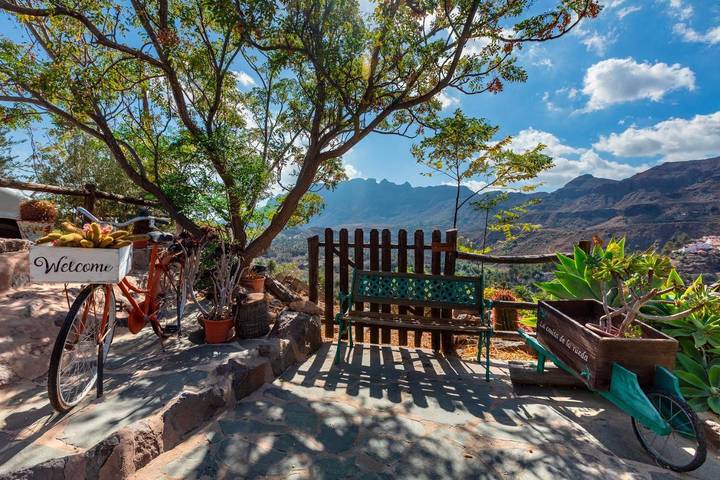Casa rural para 2 personas, con piscina además de vistas y jardín en Santa Lucía de Tirajana - 3