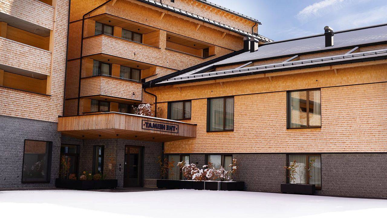 Geheel vakantieappartement, Vakantieappartement voor 6 personen met terras in Schröcken, Bregenzerwoud