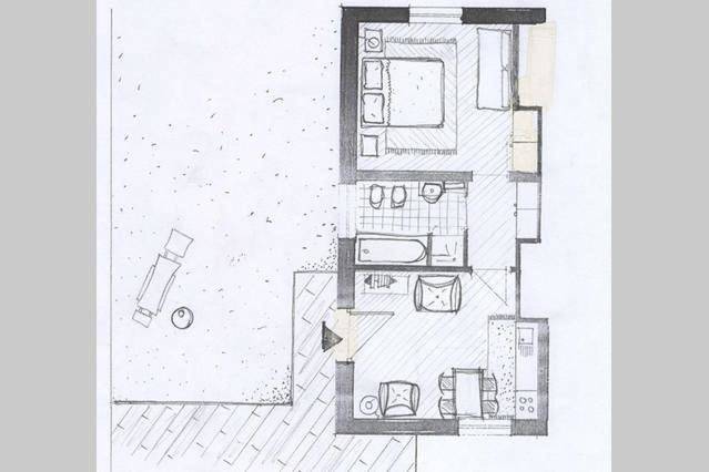 Ganze Wohnung, Two-Bedroom Apartment - Attic in Villgratner Berge, Toblach