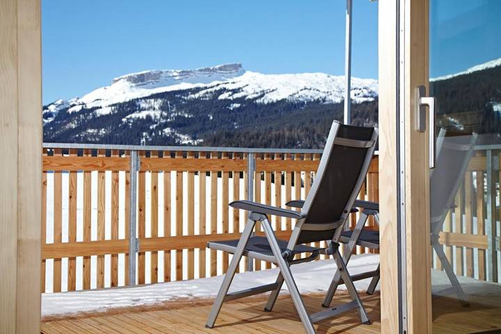 Hütte für 6 Personen, mit Sauna und Balkon sowie Pool und Ausblick im Kleinwalsertal - 3