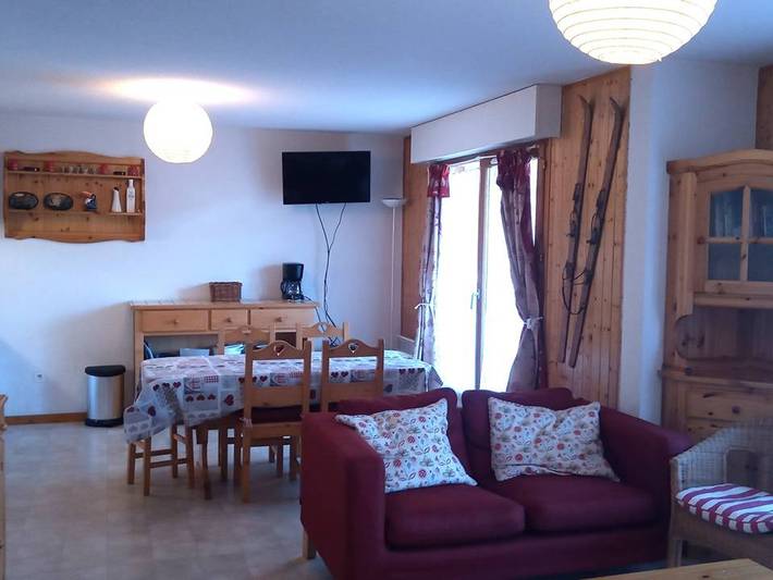 Gîte pour 8 personnes, avec Balcon à Le Biot