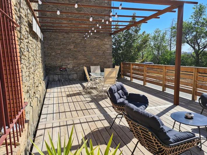 Gîte pour 6 personnes, avec piscine ainsi que sauna et terrasse à Siran - 3