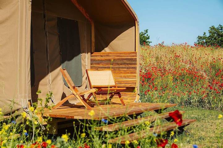 Camping für 4 Personen, mit Terrasse in Südholland - 4