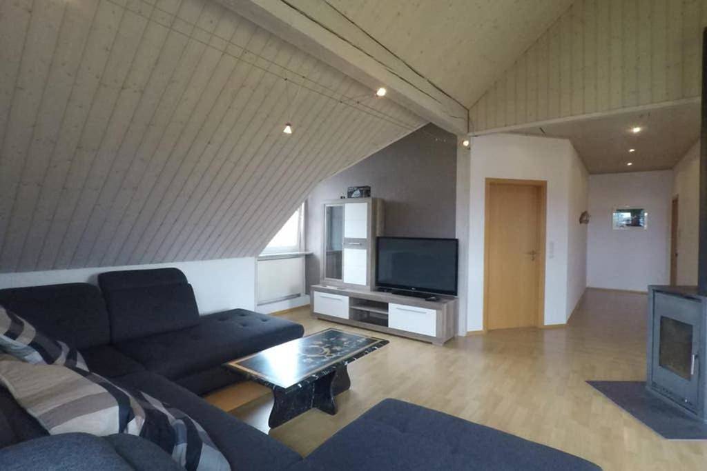Ganze Wohnung, Ferienwohnung Leutkirch offen hell hoch schöne Aussicht in Reichenhofen, Leutkirch im Allgäu