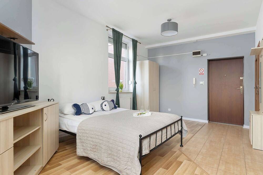 Ganze Wohnung, Gemütliches Studio für 4 Personen | Strandnah in Mielno, Jezioro Jamno