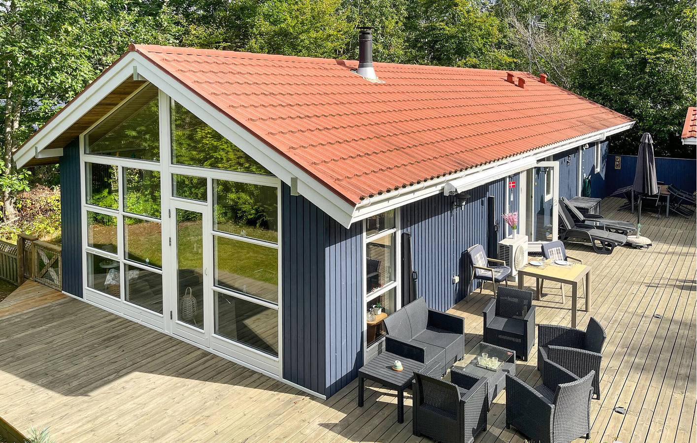 Ferienhaus für 6 Personen mit Terrasse in Vig Lyng, Vig