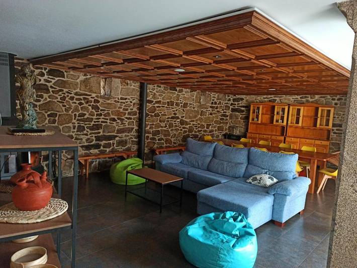 Casa de vacaciones para 15 personas, con piscina además de jardín y vistas en Provincia de Pontevedra - 3