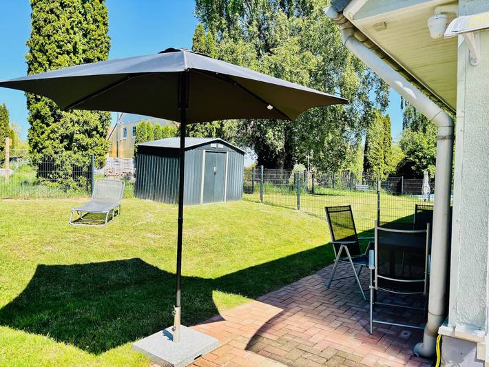 Ferienwohnung für 3 Personen, mit Terrasse und Garten in Lütow - 4