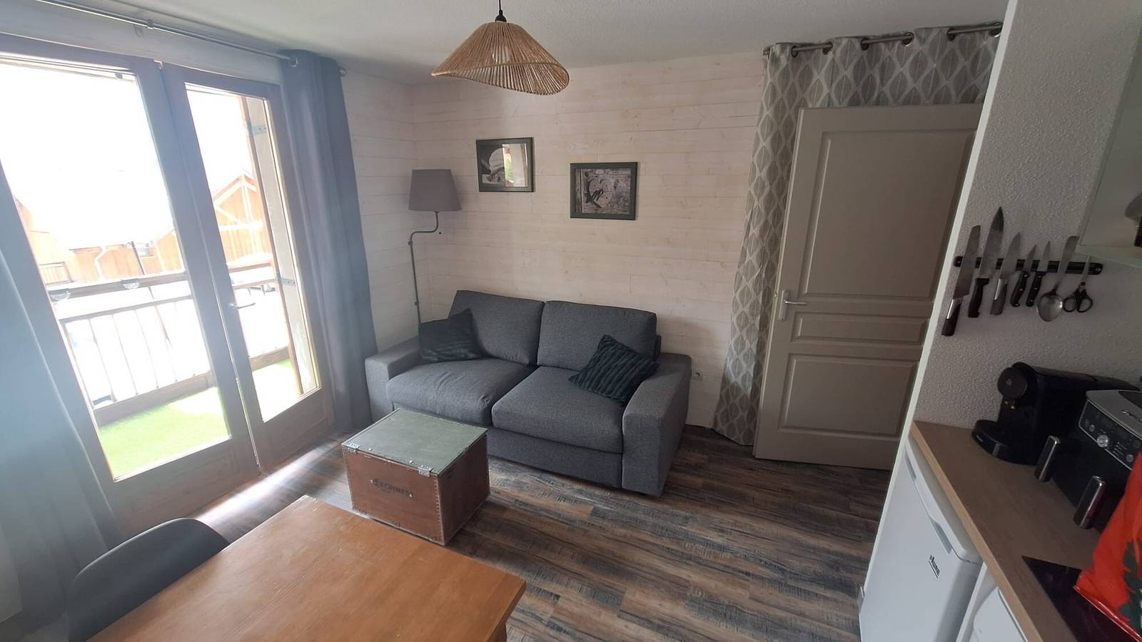 Apartamento entero, Apartamento « Albiez » con vistas a la montaña y balcón in Col du Mollard, Albiez-Montrond