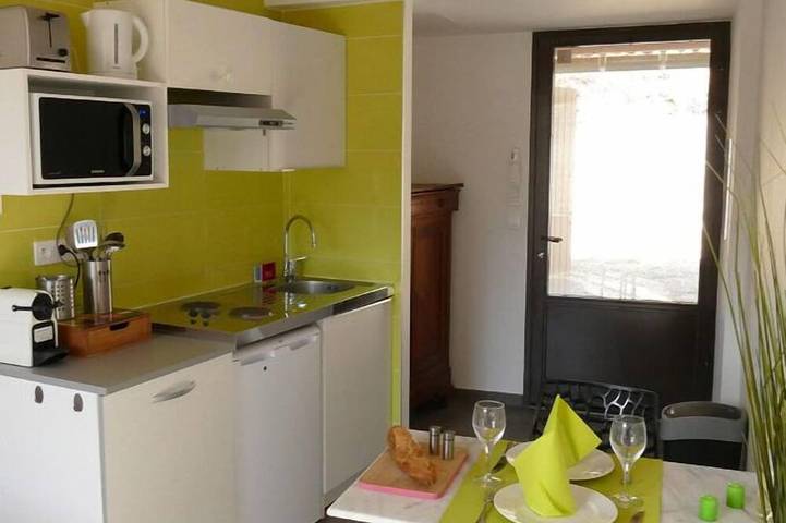 Appartement de vacances pour 2 personnes, avec jardin et terrasse