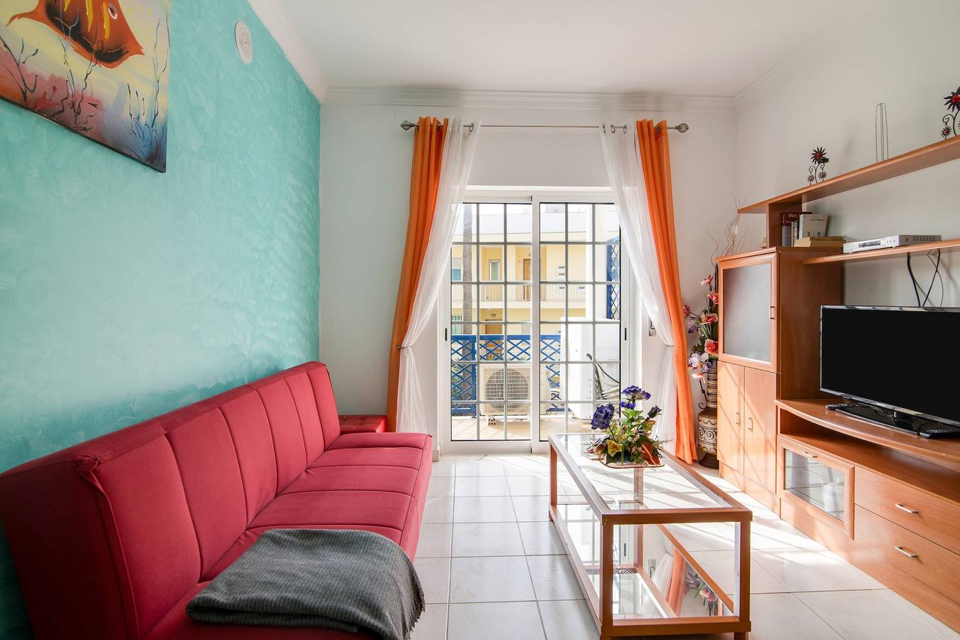 Appartement entier, Appartement "Bosque São José Af" avec piscine, Wi-Fi, climatisation, balcon et jardin in Albufeira, District de Faro