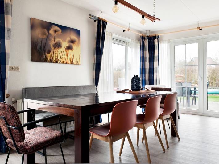 Ferienhaus für 8 Personen, mit Terrasse und Garten sowie Sauna in Earnewâld - 3