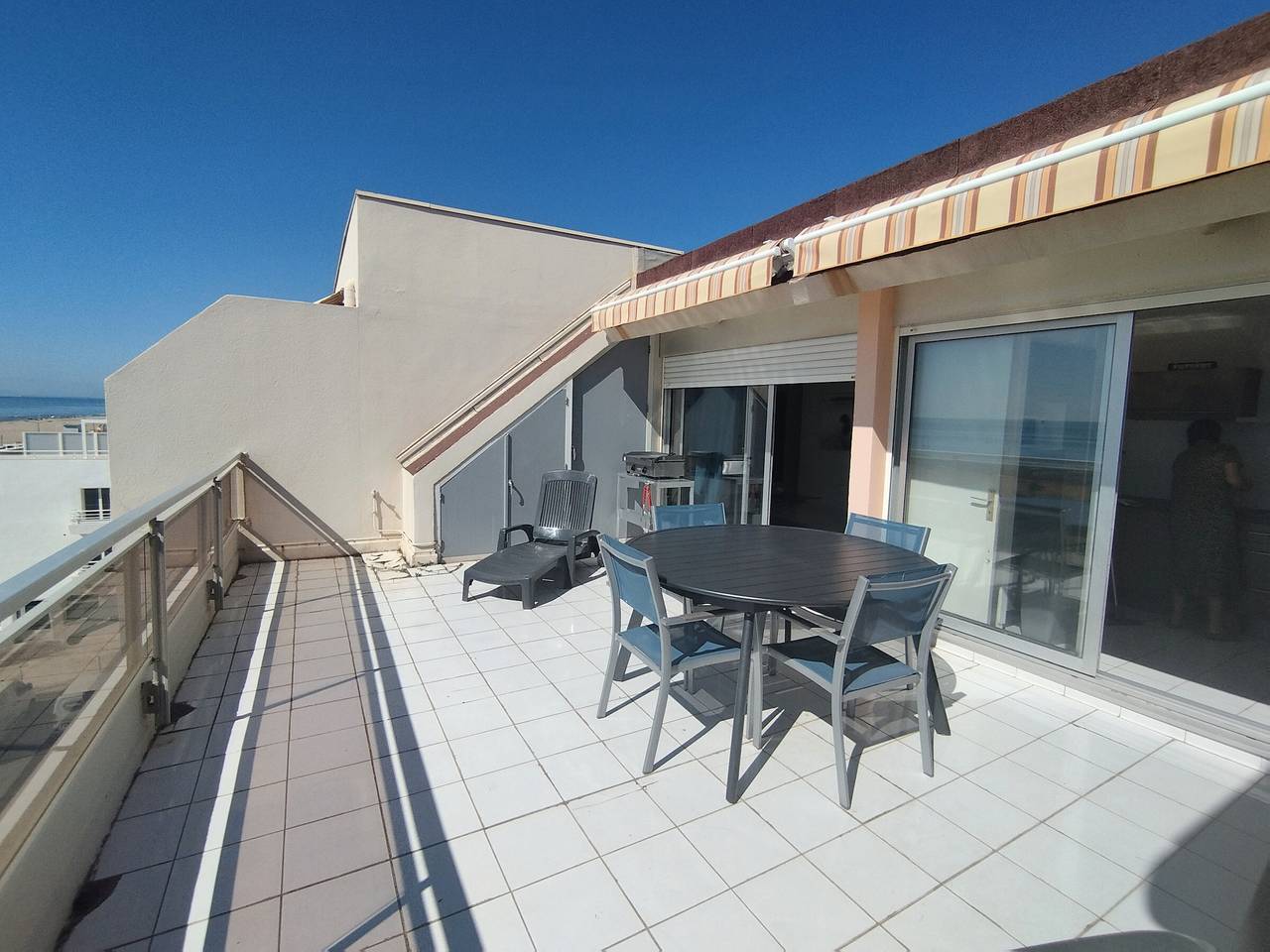 Appartement entier, T4 en Front de Mer pour 6 pers avec Climatisation et Parking à Narbonne-Plage in Narbonne Plage, Narbonne