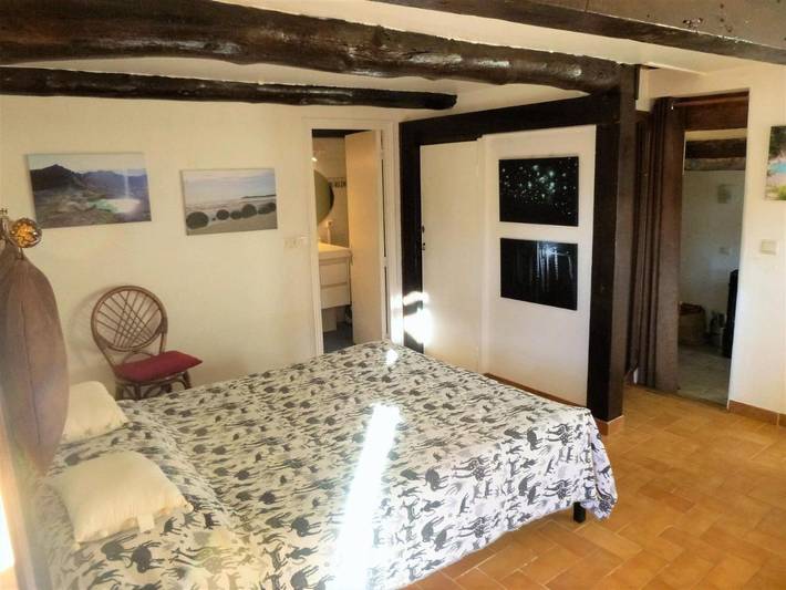 Gîte pour 2 personnes, avec piscine ainsi que terrasse et vue, animaux acceptés à Roquebillière - 3