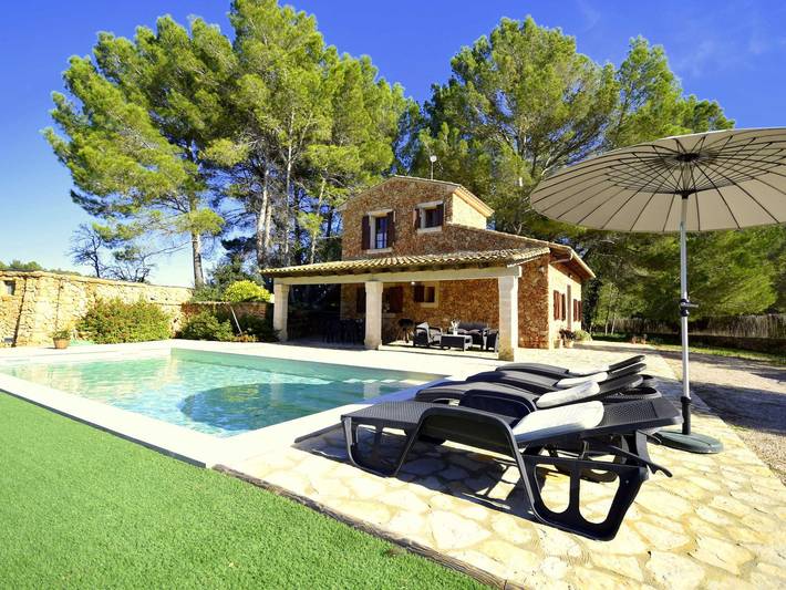 Finca für 3 Personen, mit Pool und Garten sowie Terrasse auf Mallorca Inselmitte - 2