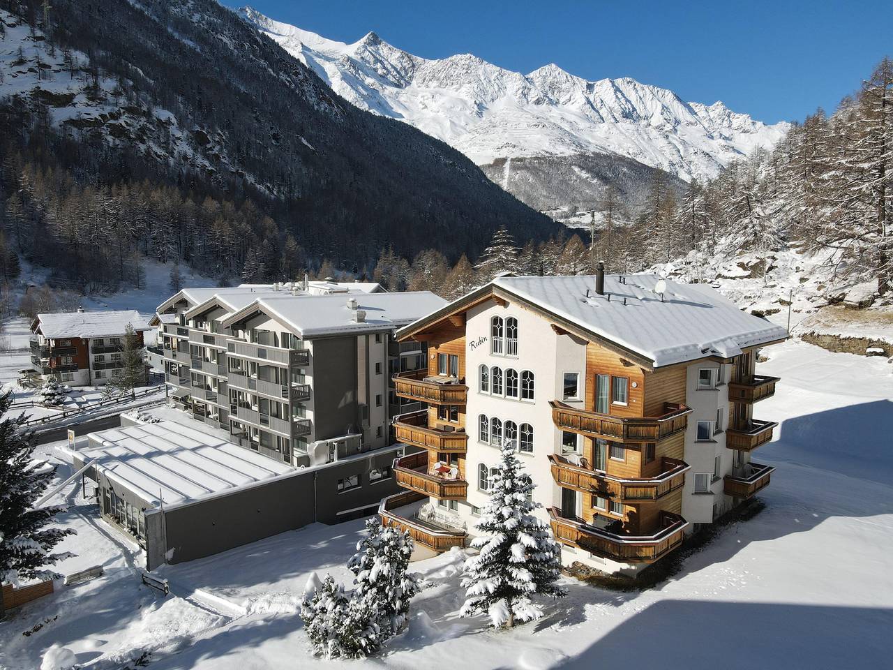 Ganze Ferienwohnung, Rubin Larix in Saas-Almagell, Walliser Alpen