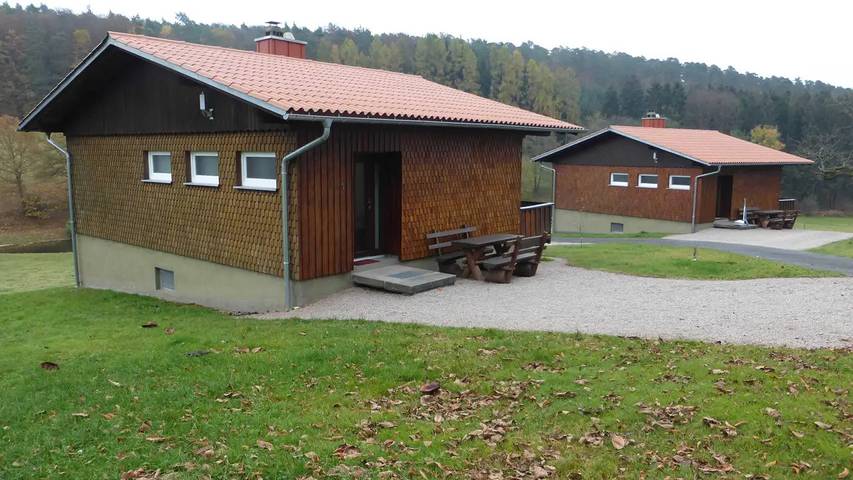 Ferienhaus für 4 Personen, mit Balkon und Garten im Odenwald - 2