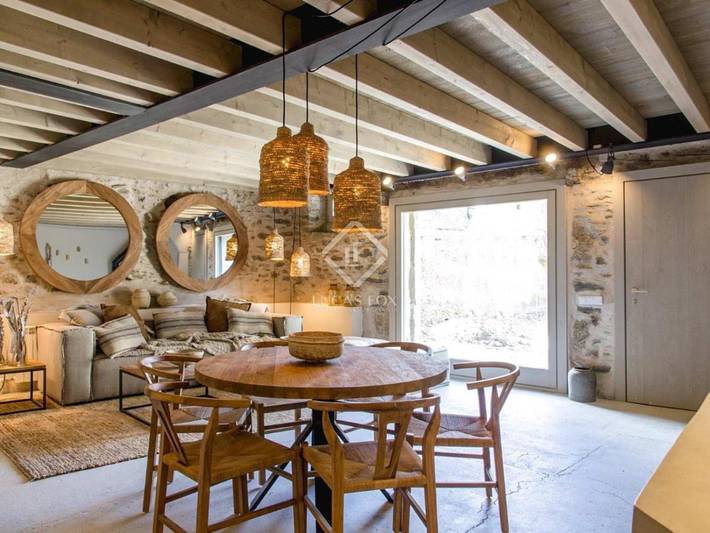 Casa rural para 8 personas, con jardín y vistas en Cerdanya