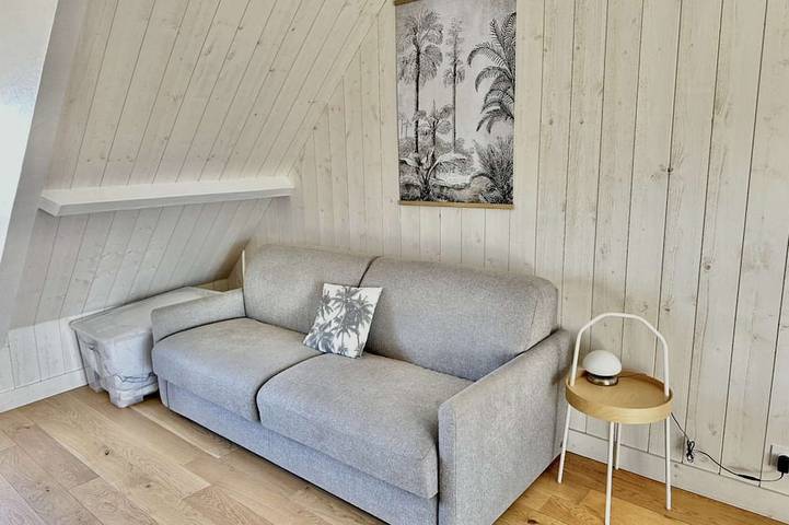 Appartement entier, Studio avec vue mer, centre de Langrune in Langrune-sur-Mer, Région de Caen