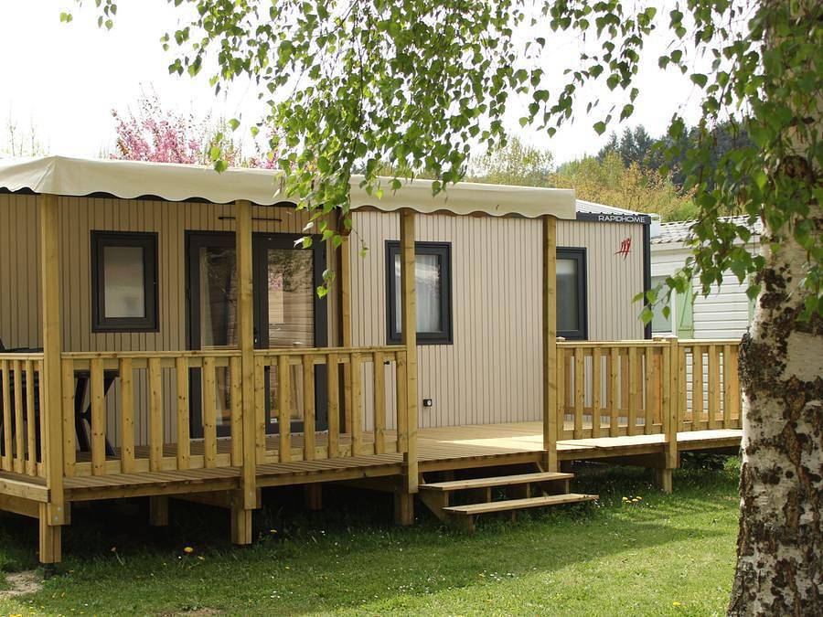 Camping Le Lignon - Mobilheim 6 personen - Kapuzinerkresse/Camelia in Le Chambon-sur-Lignon, Mézenc