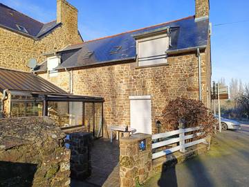 Gîte pour 6 personnes, avec jardin et terrasse à Saint-Marcan