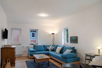 Ferienwohnung für 4 Personen, mit Garten, kinderfreundlich im Spessart