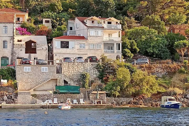 Ganze Wohnung, Studio Appartement am Strand Racisce (Korcula) As-4360-a in Račišće (Dalmatien), Korcula