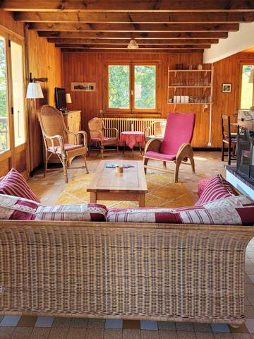 Chalet pour 6 personnes, avec jardin et balcon, animaux acceptés en Haute-Savoie