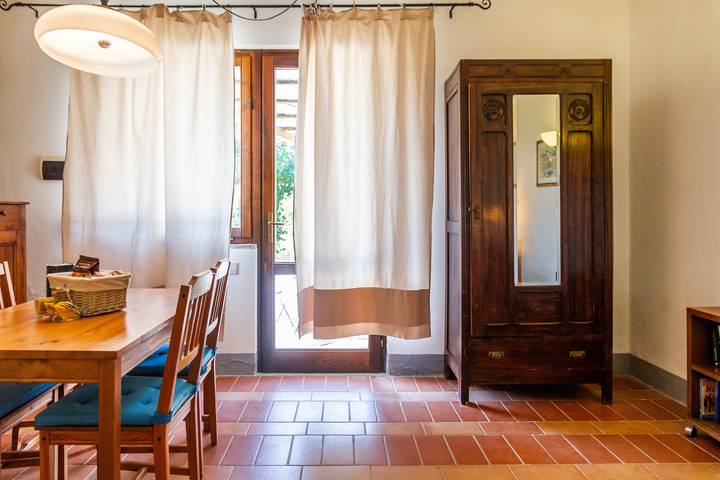 Casa vacanze "Birbina - Poggio Alle Birbe" con giardino privato e Wi-Fi in Gavorrano, Provincia di Grosseto