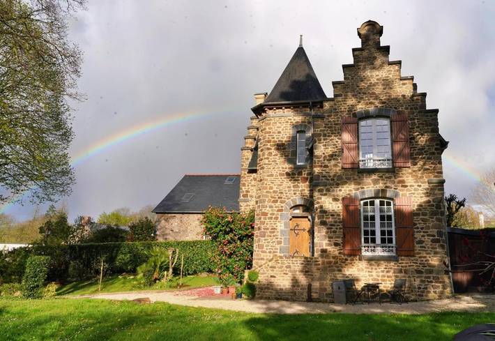 Maison de vacances pour 6 personnes, avec vue et jardin