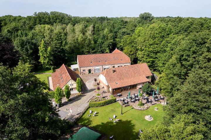Ferienhaus für 3 Personen, mit Terrasse und Ausblick in Meeuwen-Gruitrode