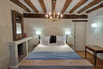 Chambre d’hôte pour 7 personnes, avec jardin à Fontevraud-l'Abbaye