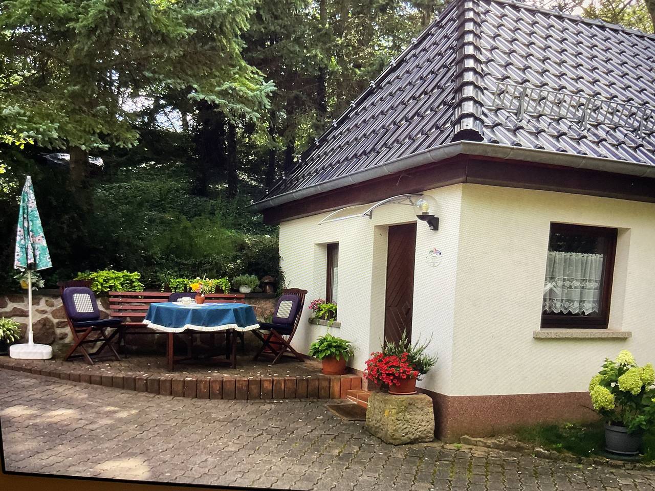 Ganze Ferienwohnung, Ferienhaus Kolbe - Ferienhaus mit zwei Räumen in Bad Frankenhausen, Region Kyffhäuser