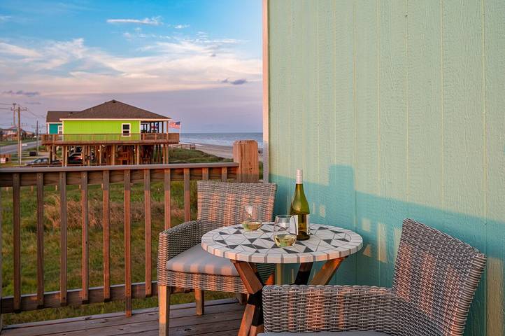 Vacation house for 10 people, with hot tub and yard in Crystal Beach TX (US)