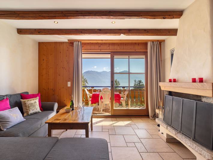 Gîte pour 4 personnes, avec balcon à Crans-Montana - 3