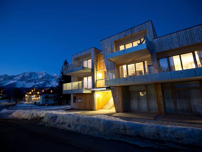 Ferienwohnung für 6 Personen, mit Balkon/Terrasse und Balkon sowie Terrasse und Sauna in Rohrmoos
