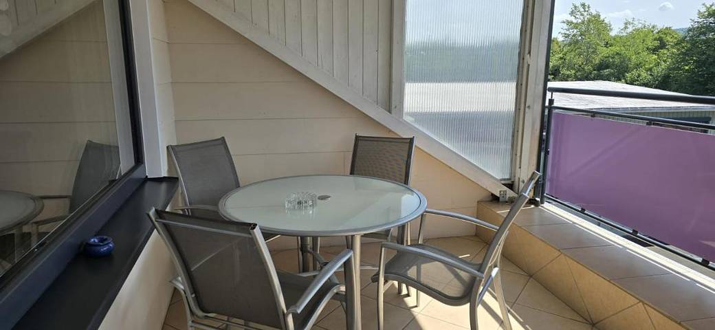 Vakantieappartement voor 6 personen, met terras in Trier