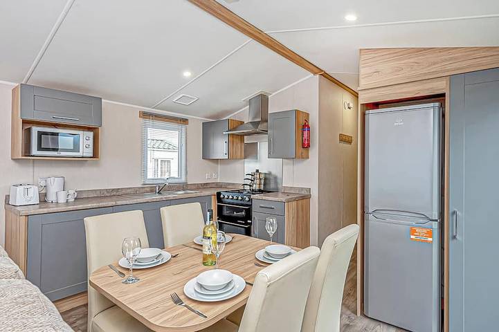 Static caravan for 6 people in Prestatyn