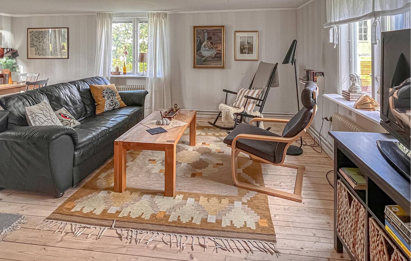 Ferienhaus für 8 Personen mit Garten in Ydre und Umgebung