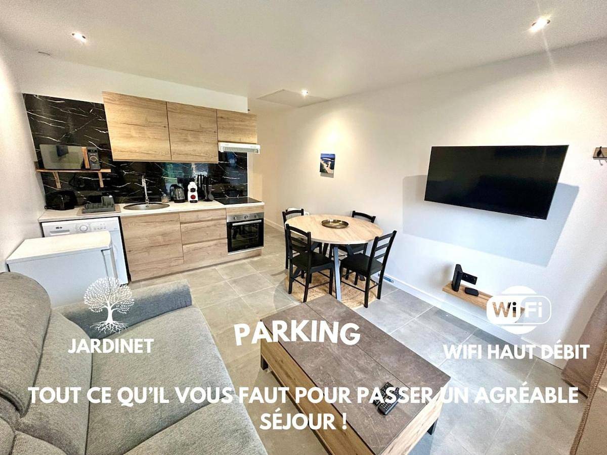 Appartement entier, Cosy - Wifi - Jardinet - Proche de Bordeaux in Gradignan, Région de Bordeaux