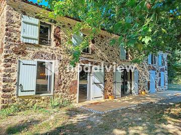 Gîte pour 11 personnes, avec jardin et vue dans Saugnacq-et-Muret