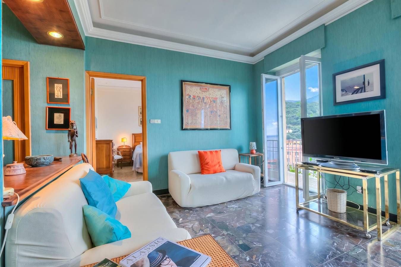 Appartement entier, Simply Romantic Sea View in Alassio, Riviera di Ponente