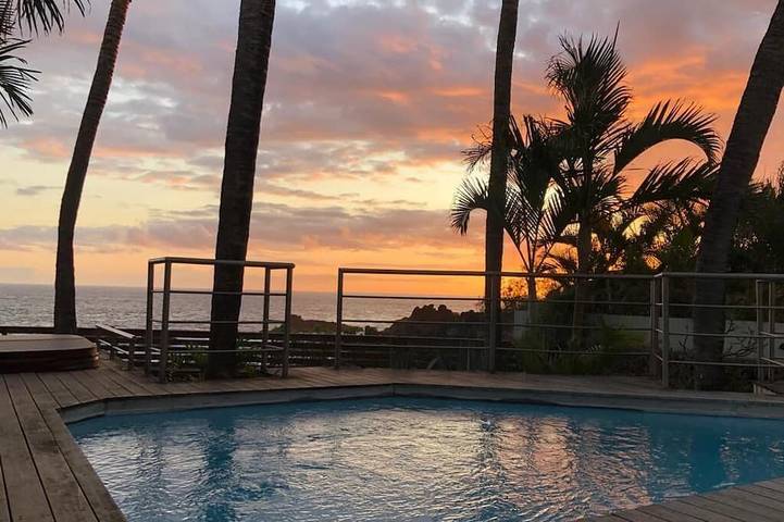 Villa für 11 Personen, mit Garten und Whirlpool in Saint-Pierre (Réunion)